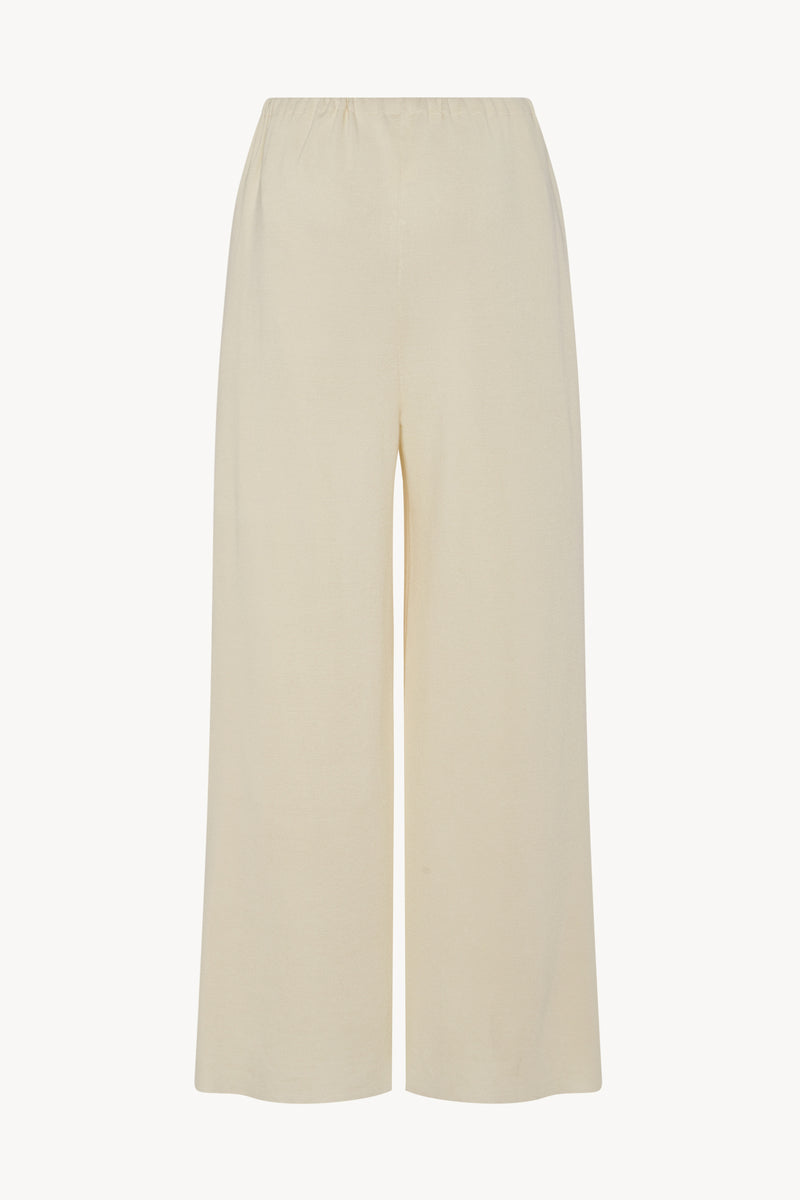Delphine Pantaloni in seta e cotone 
