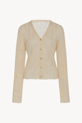 Dwin Cardigan in Linen and Silk