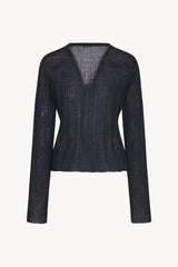 Dwin Cardigan in Linen and Silk