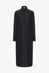 Egle Coat in Wool and Silk