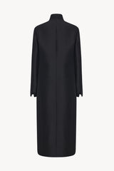 Egle Coat in Wool and Silk
