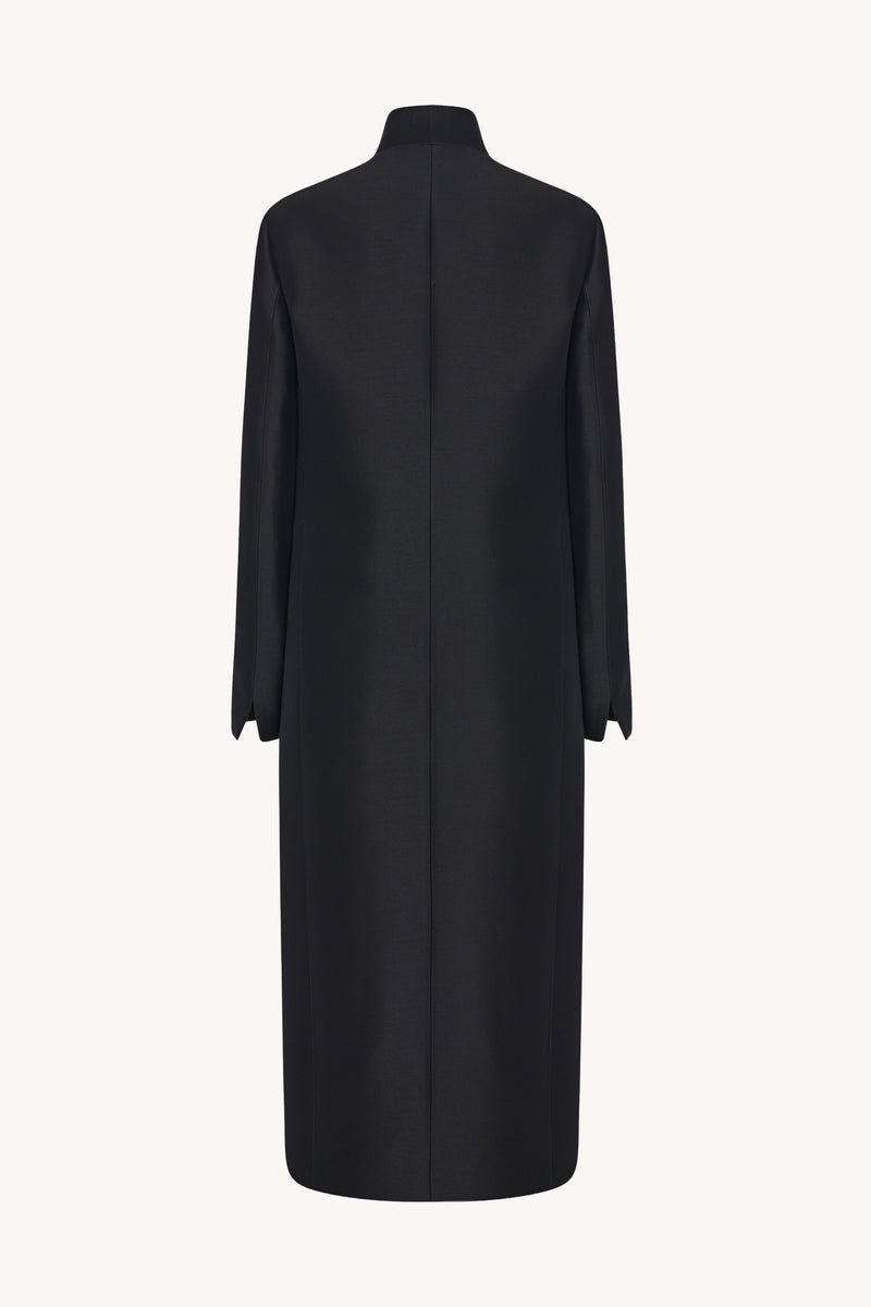 Egle Coat in Wool and Silk