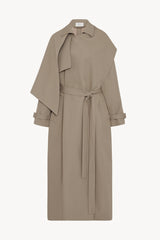 Hellen Coat in Cotton and Nylon