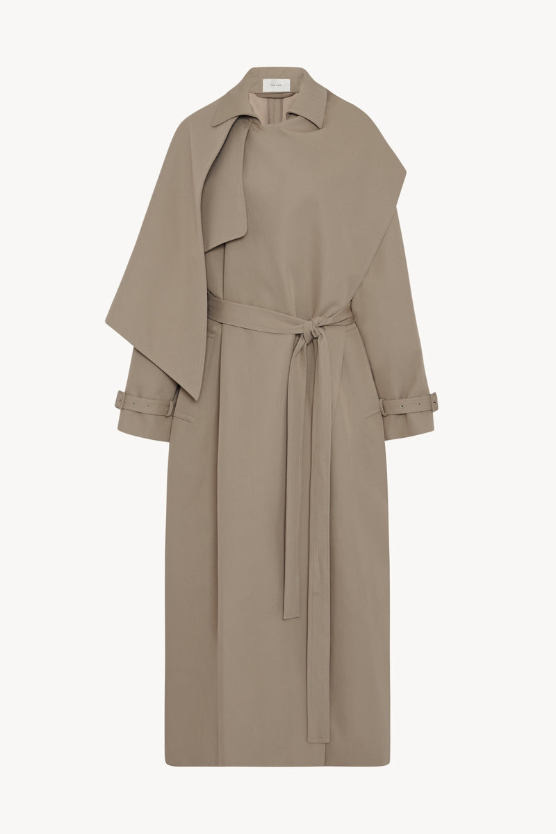 Hellen Coat in Cotton and Nylon