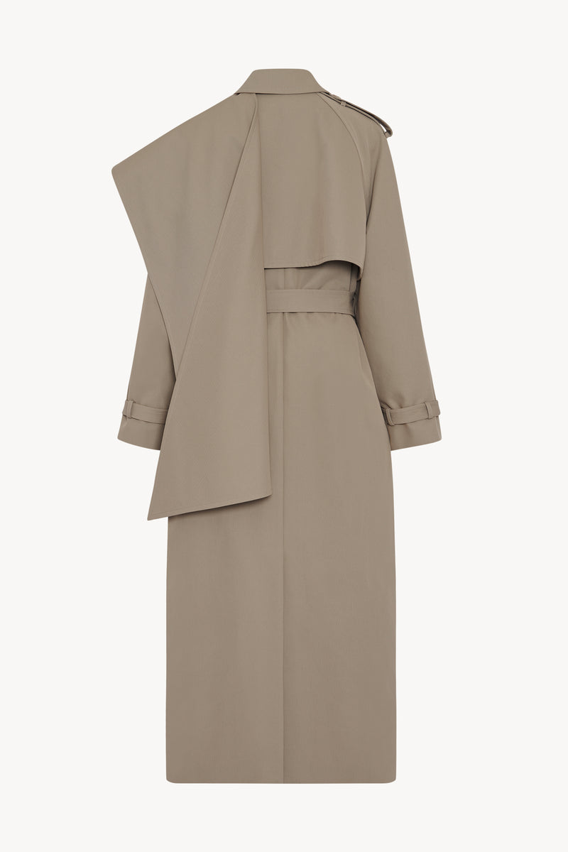 Hellen Coat in Cotton and Nylon