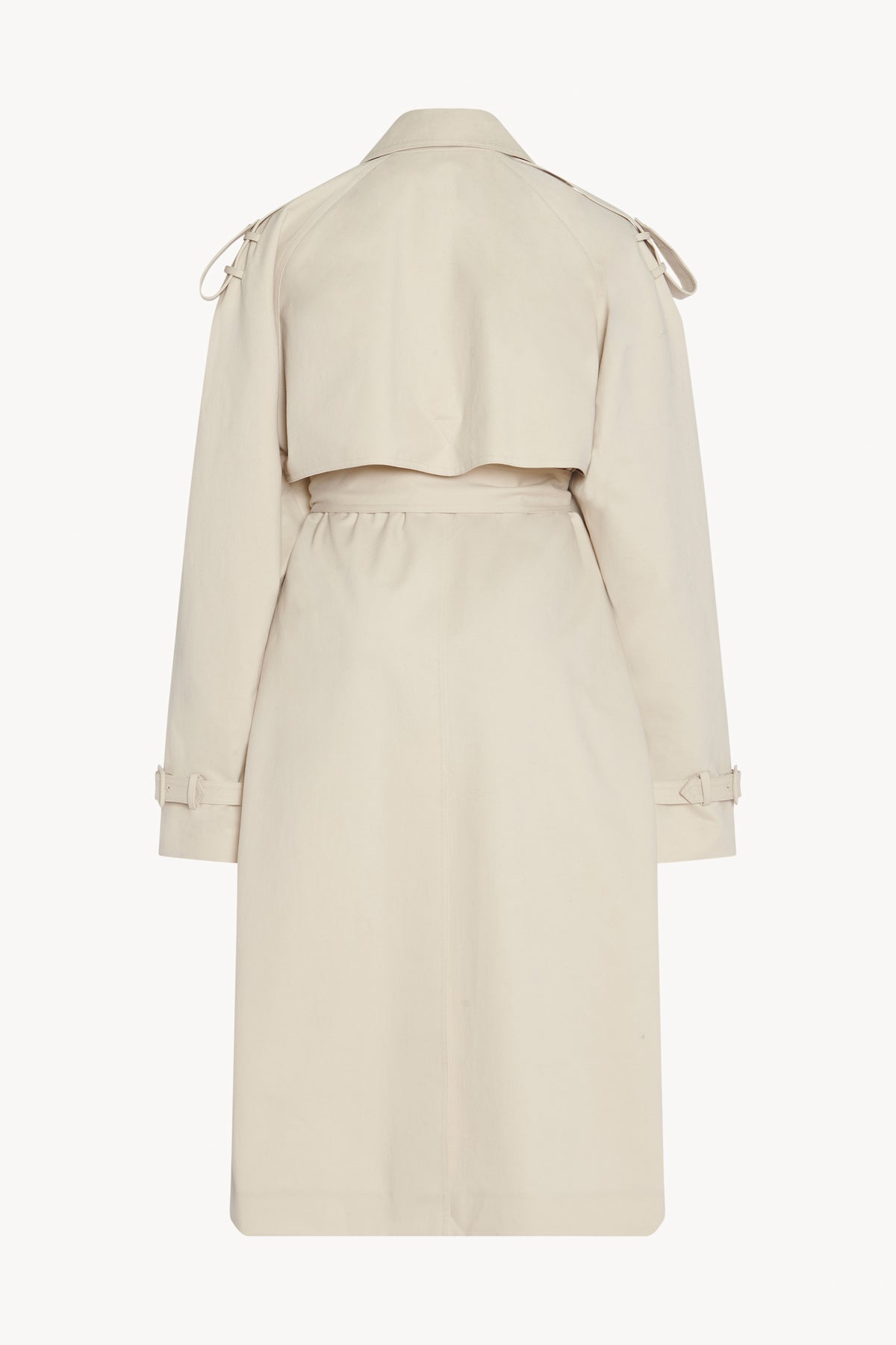 Dusan virgin wool-cashmere belted coat - Neutrals