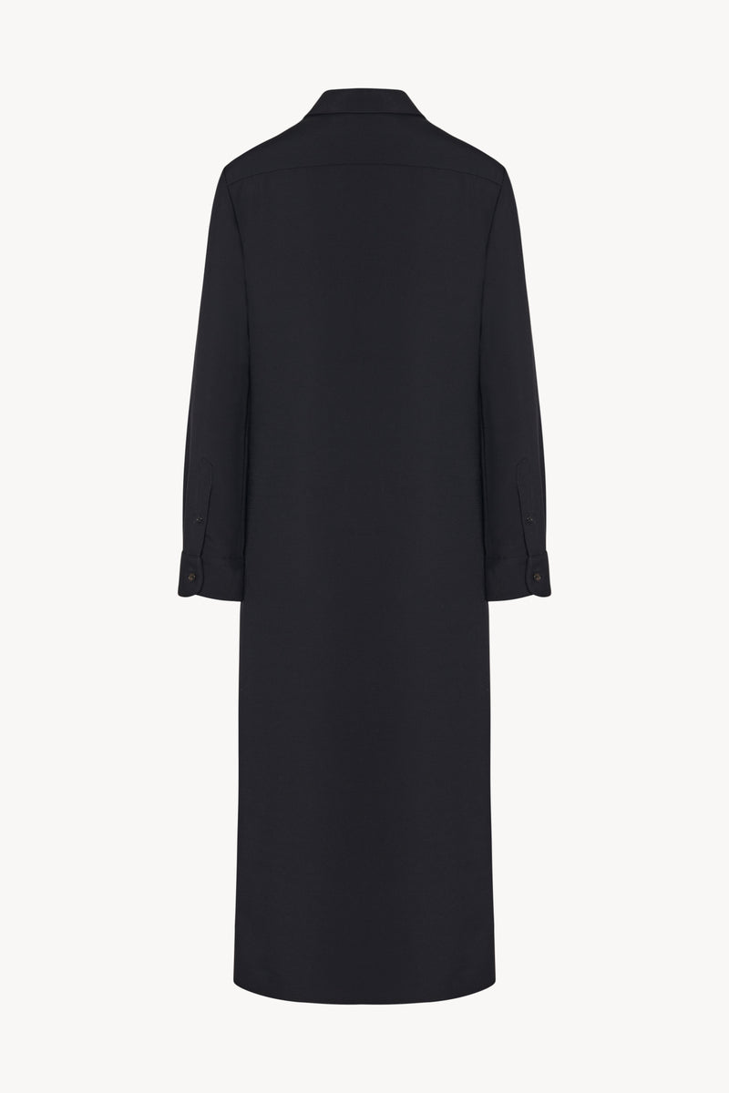 Mable Dress in Wool and Viscose