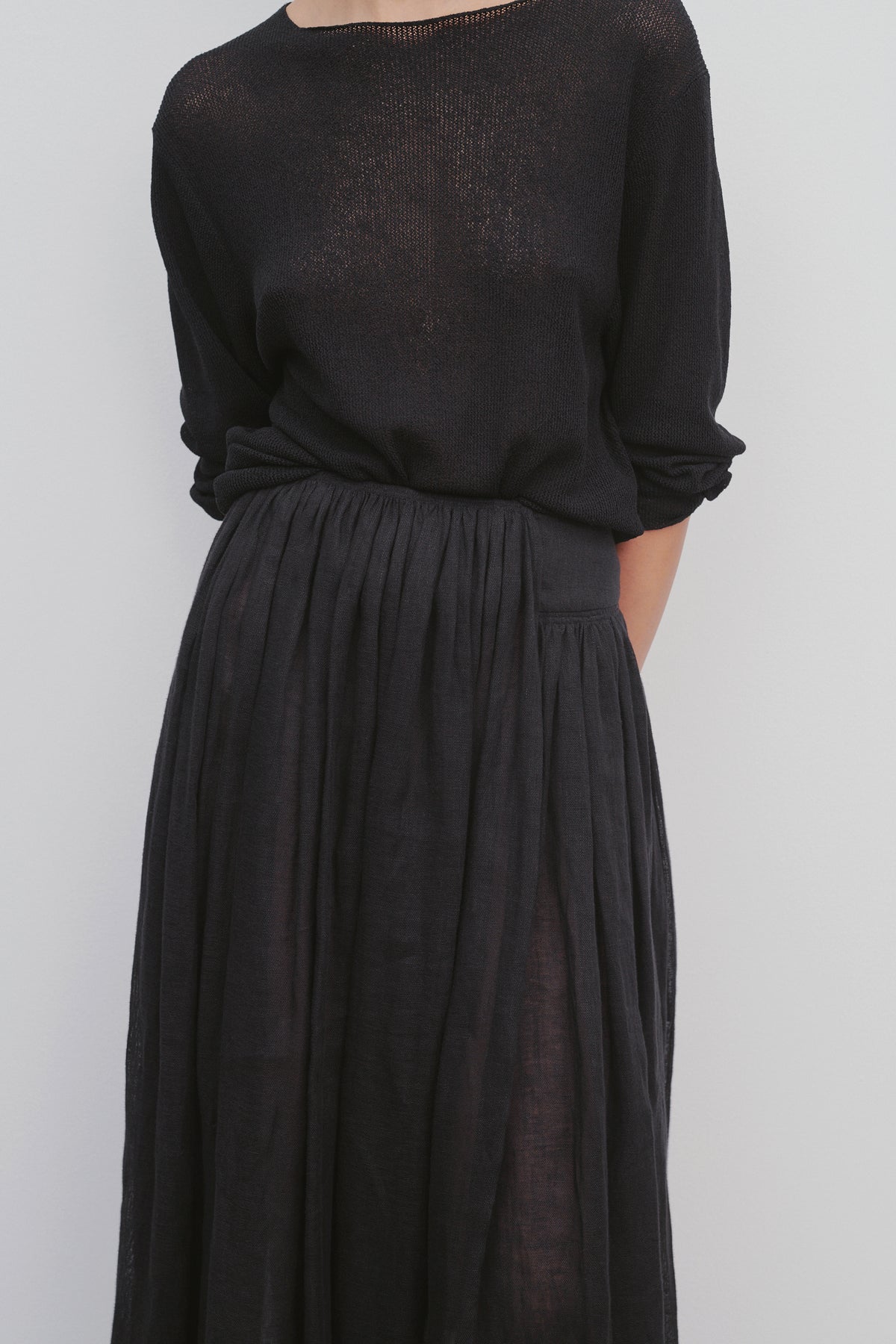 Cayden Skirt in Linen