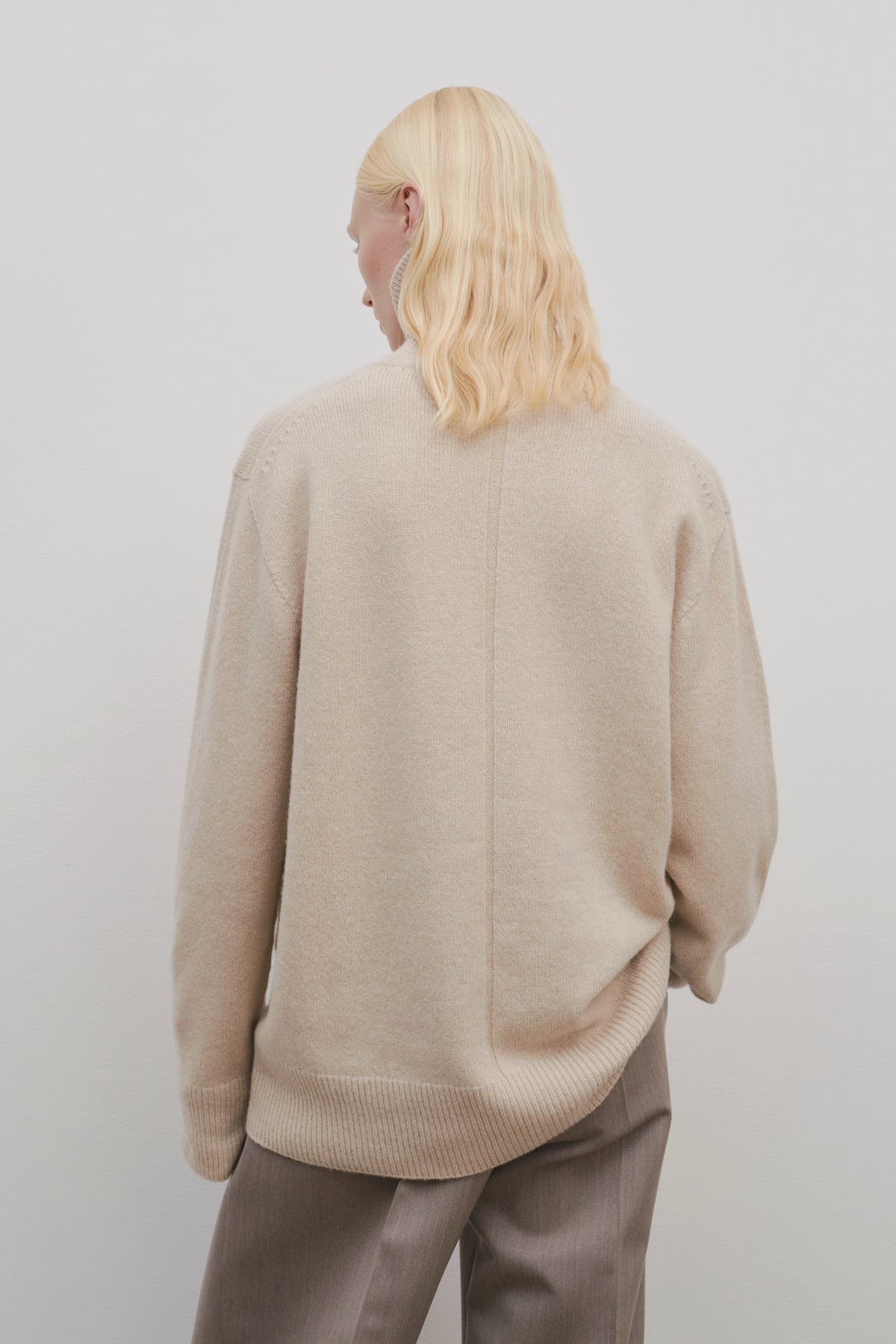 Stepny Top in Wool and Cashmere