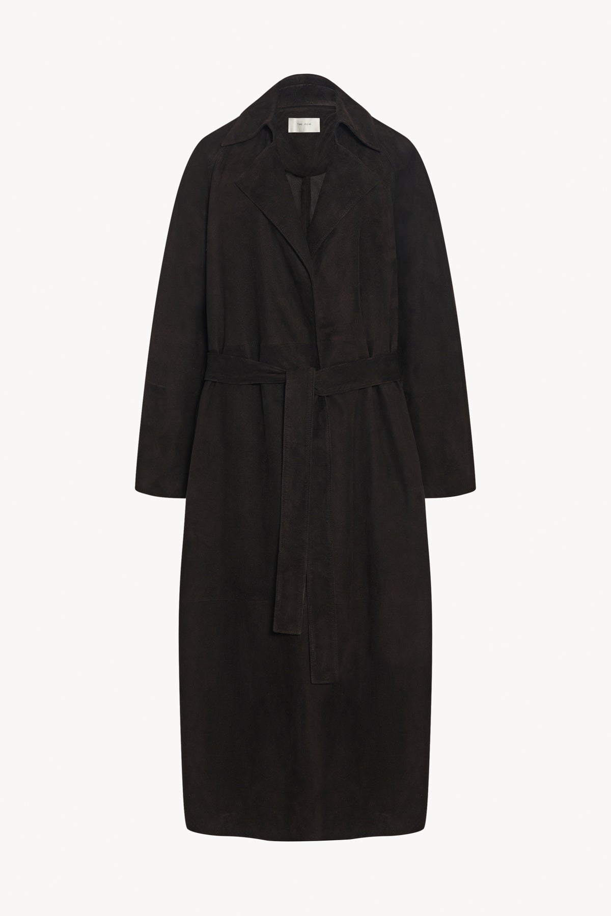 00s archive fakeleather coat long belt F Archive Sale