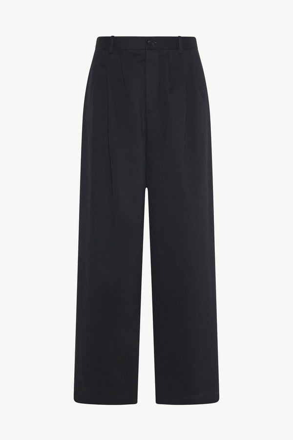 Rufos Pant in Cotton and Virgin Wool