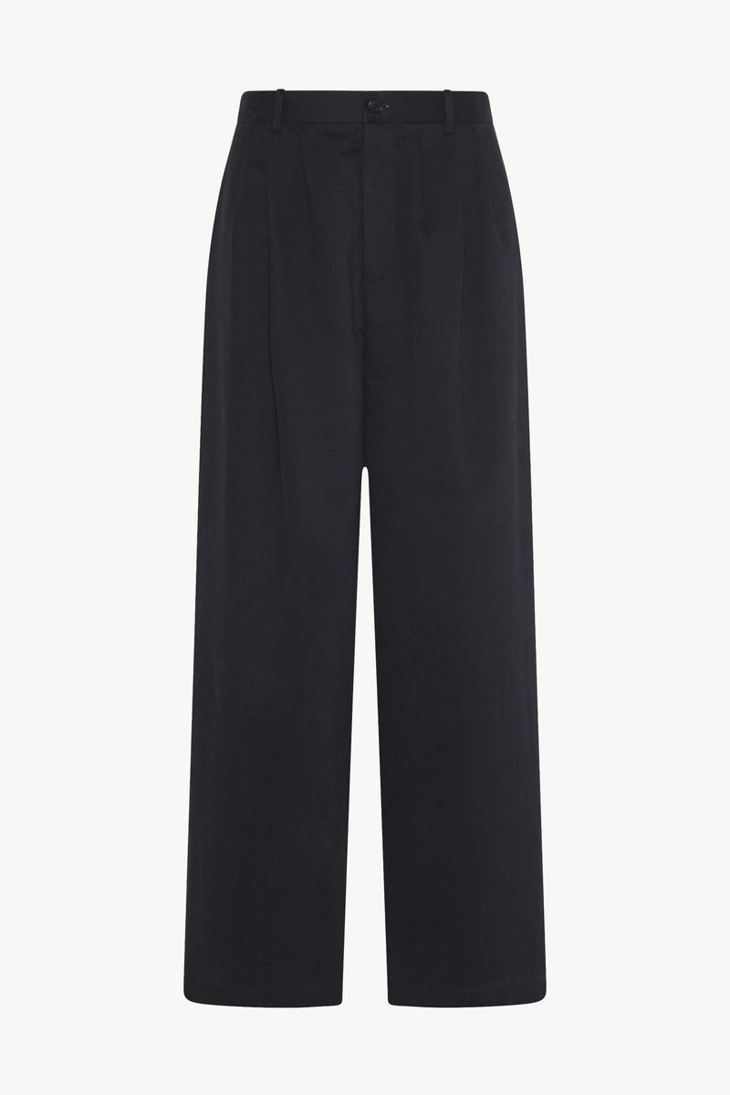 Rufos Pant in Cotton and Virgin Wool