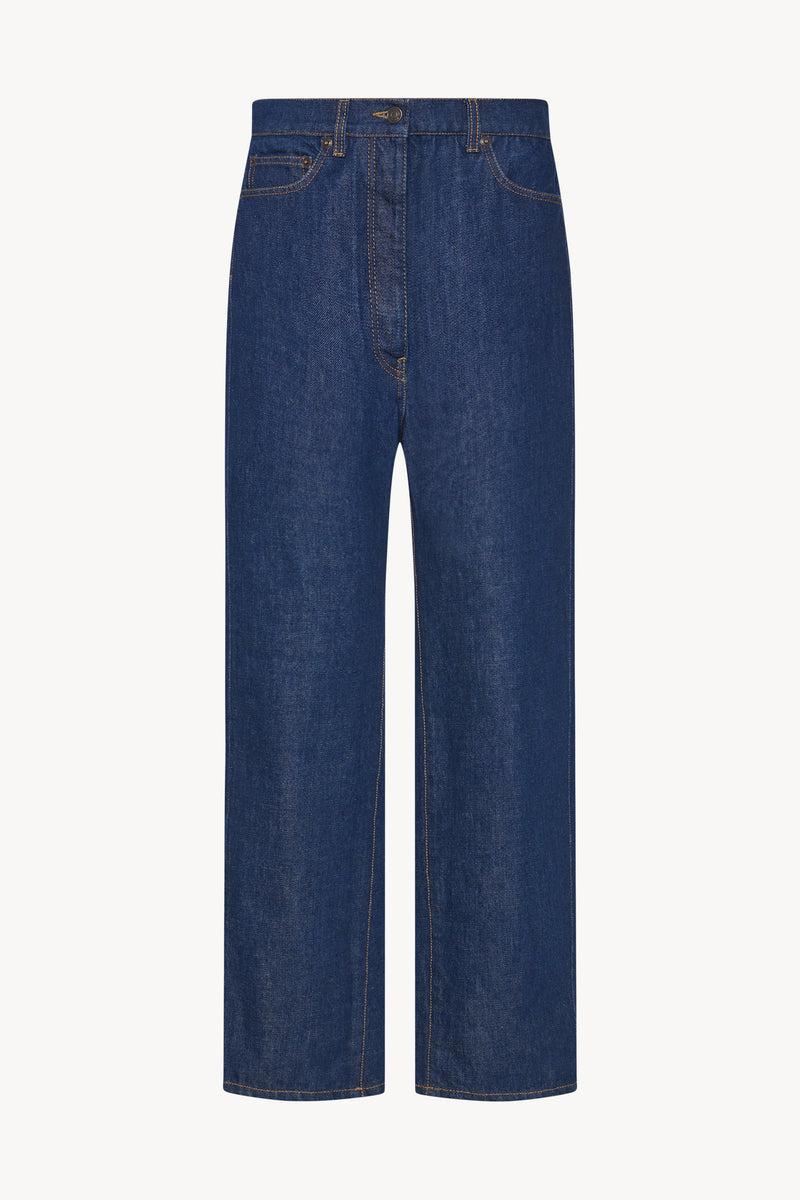 Borjis Jean Blue in Cotton – The Row