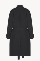 Devitt Coat in Wool and Silk