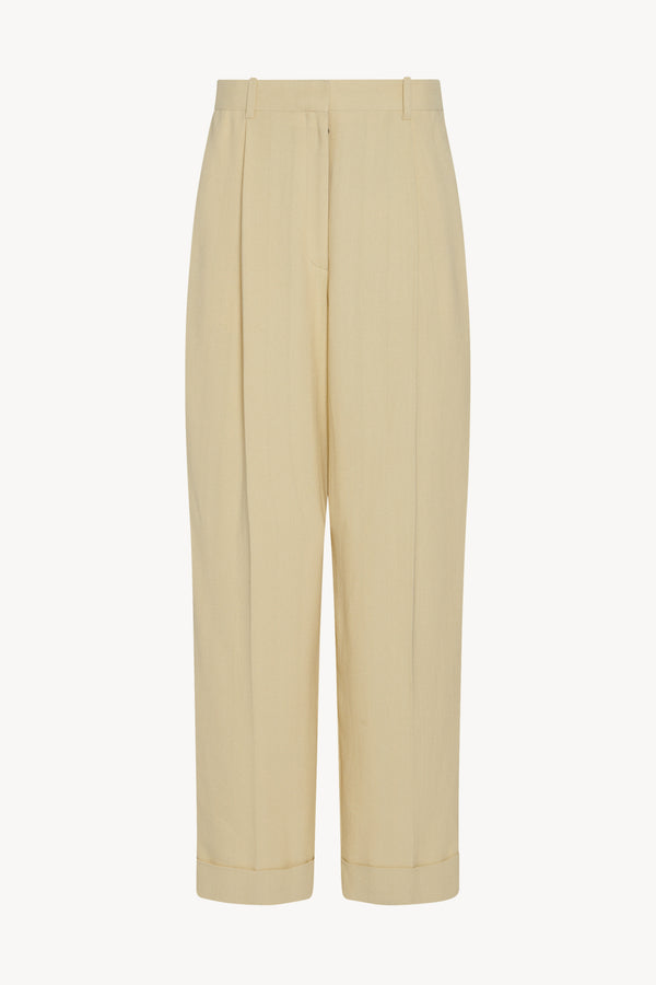 Tor Pant in Viscose, Cotton and Silk