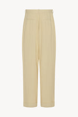 Tor Pant in Viscose, Cotton and Silk