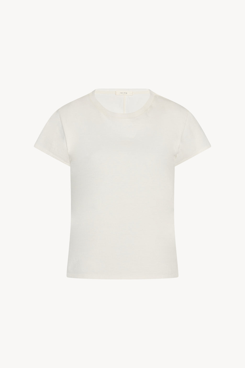 Tシャツ・カットソー [THE ROW] T-shirts and Polos White Chiara T-Shirt White in Organic Cotton – The Row