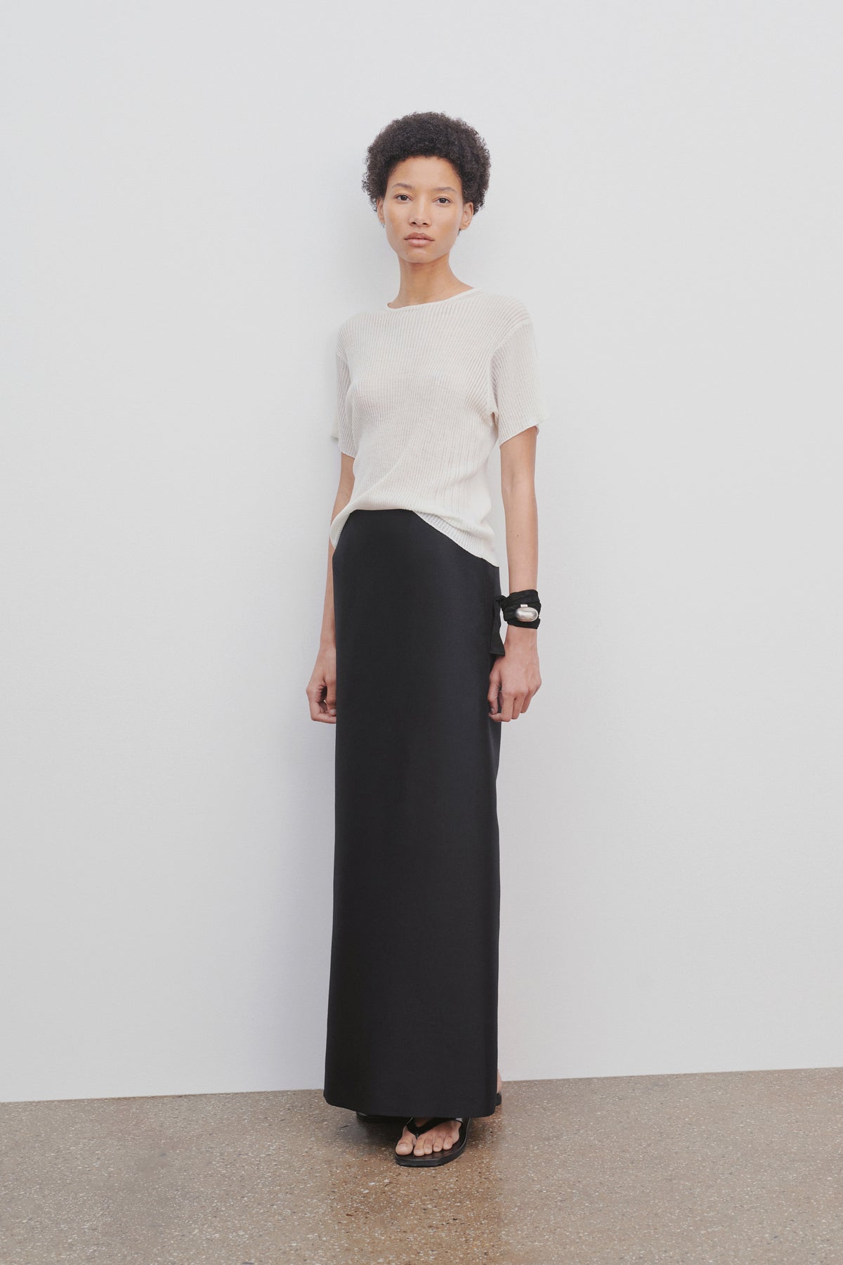 Colt Skirt in Wool and Silk