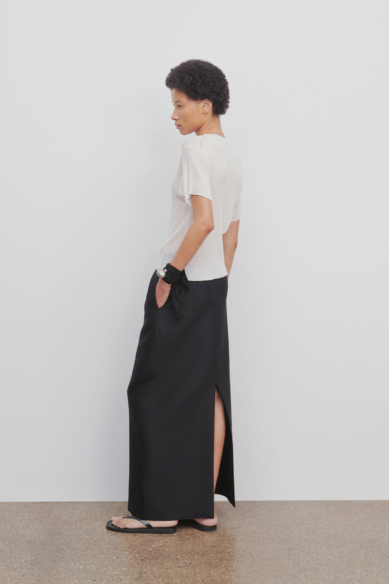 Colt Skirt in Wool and Silk