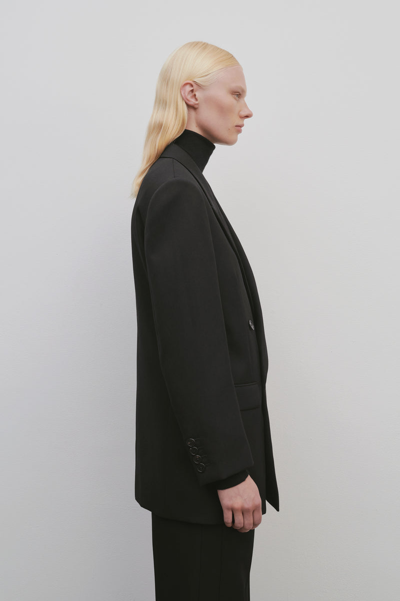 Myriam Jacket in Virgin Wool and Silk