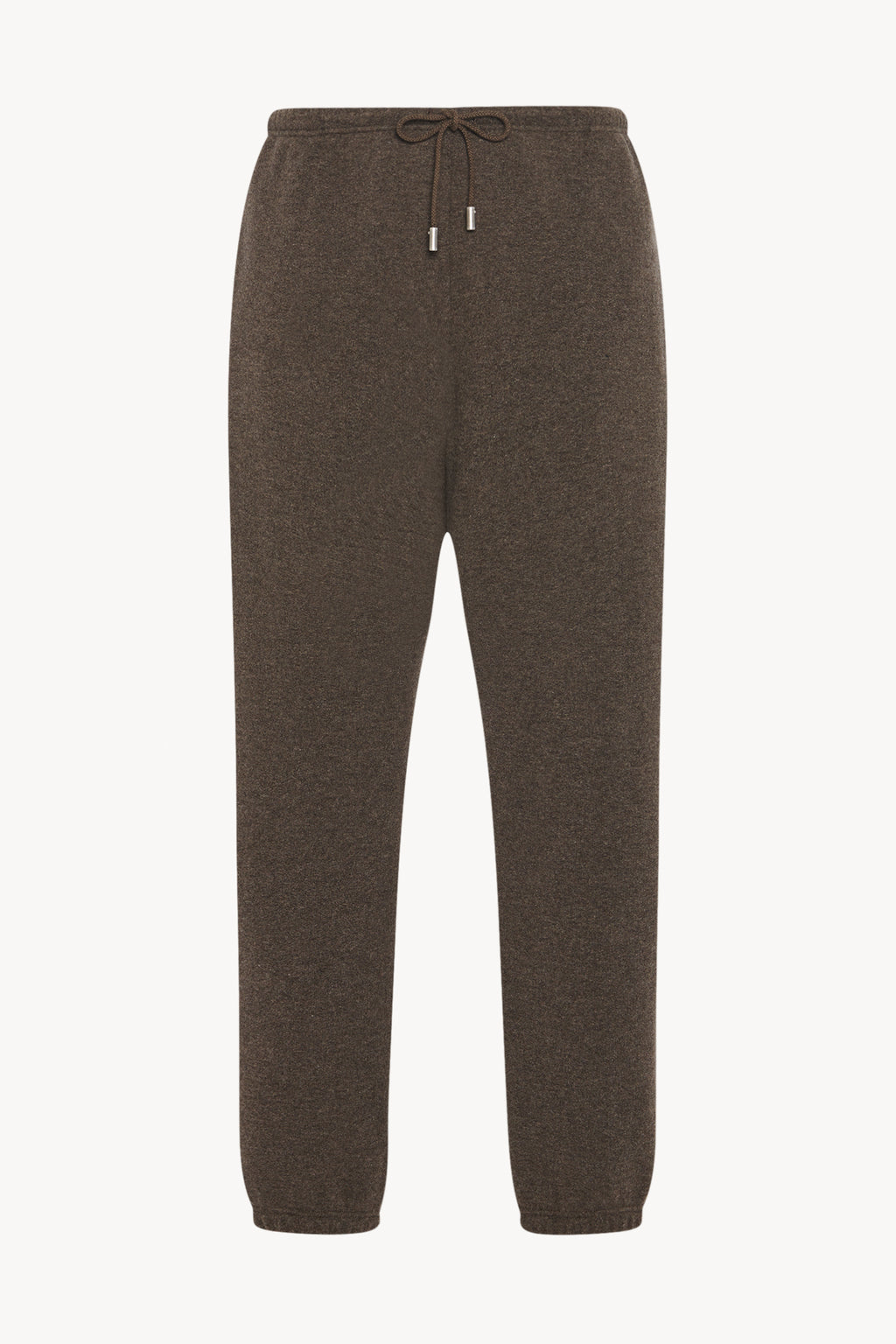 Teo Pant Brown in Cashmere and Cotton – The Row