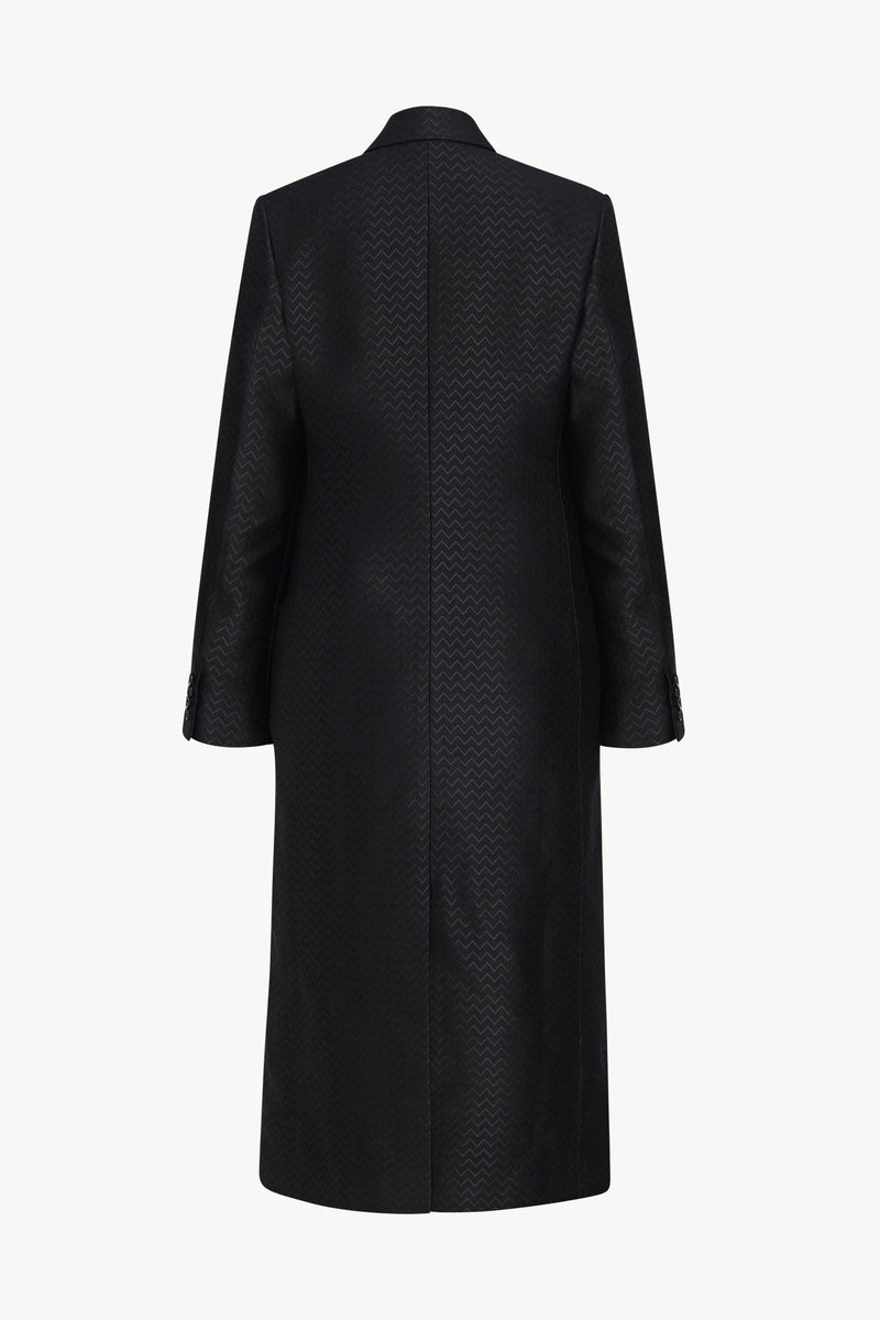 Drusille Coat in Wool and Silk