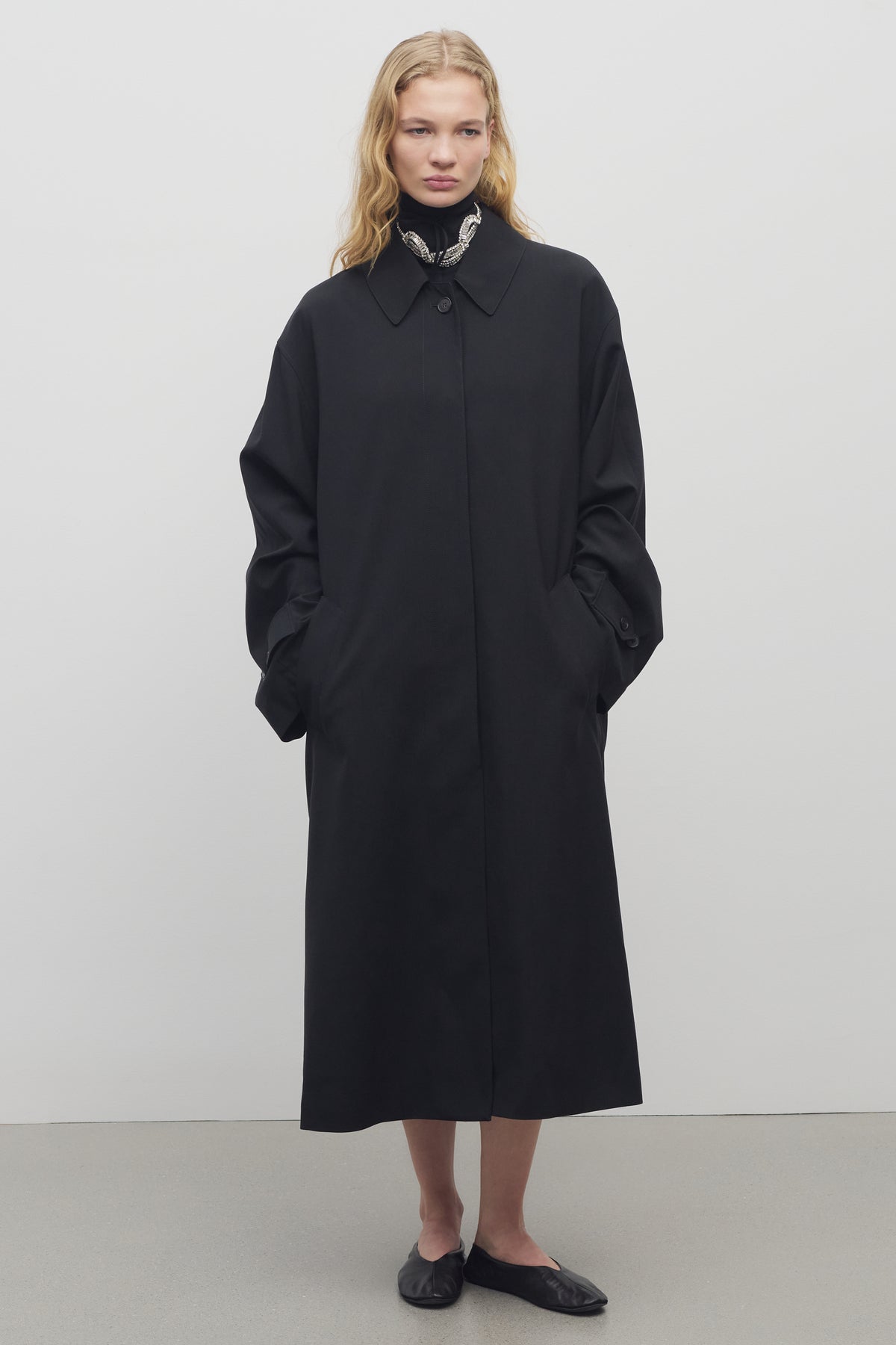 Rocco Manteau en Laine