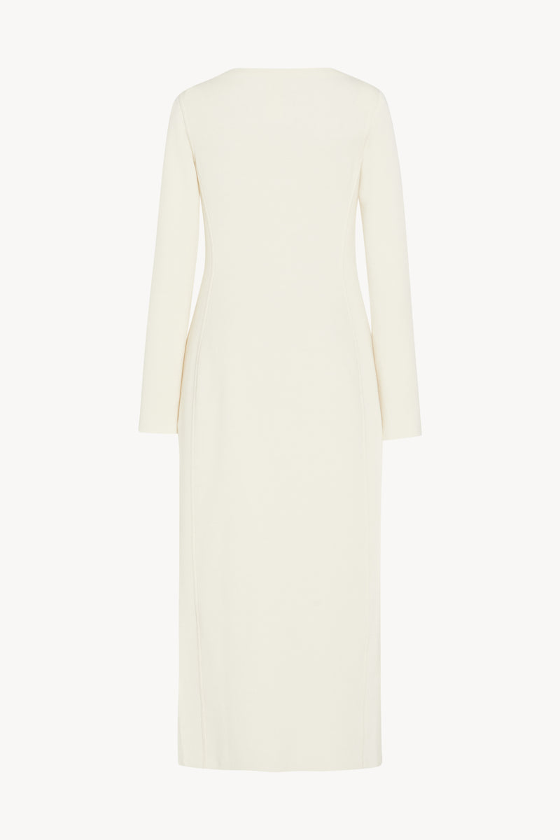 the row knit dress Jazmin Dress Grey The Row