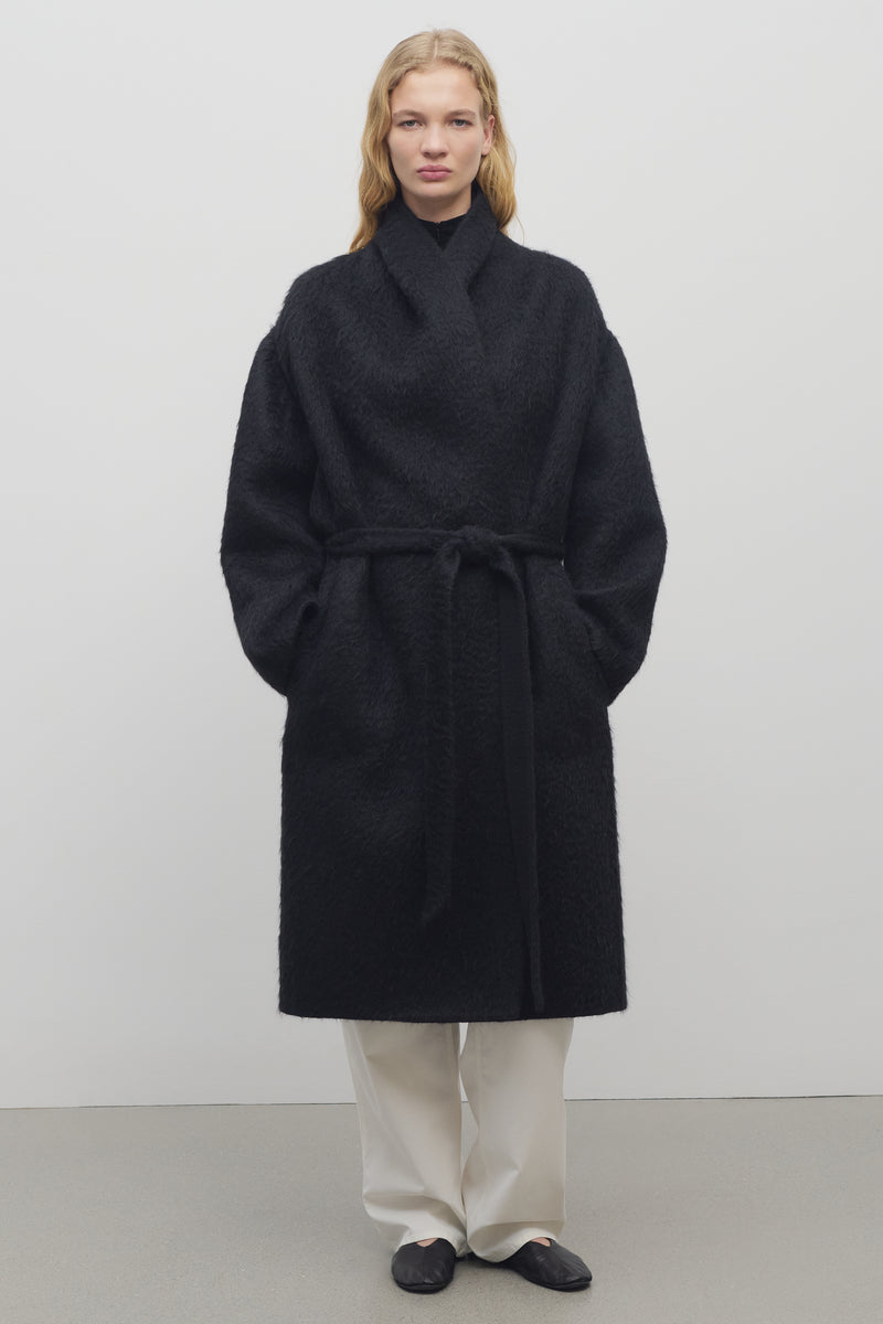 Aneta Coat in Wool and Alpaca