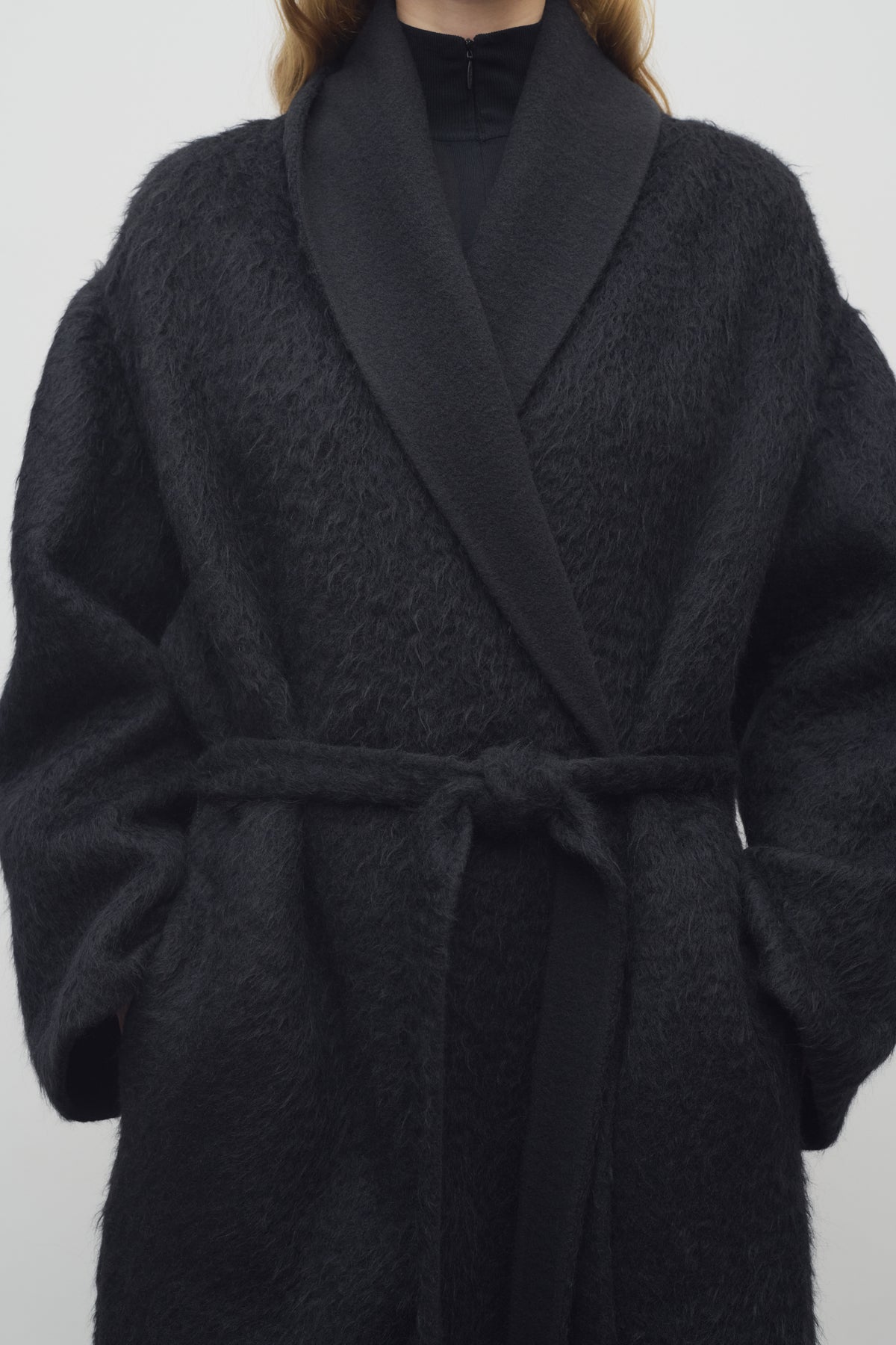 Aneta Coat in Wool and Alpaca