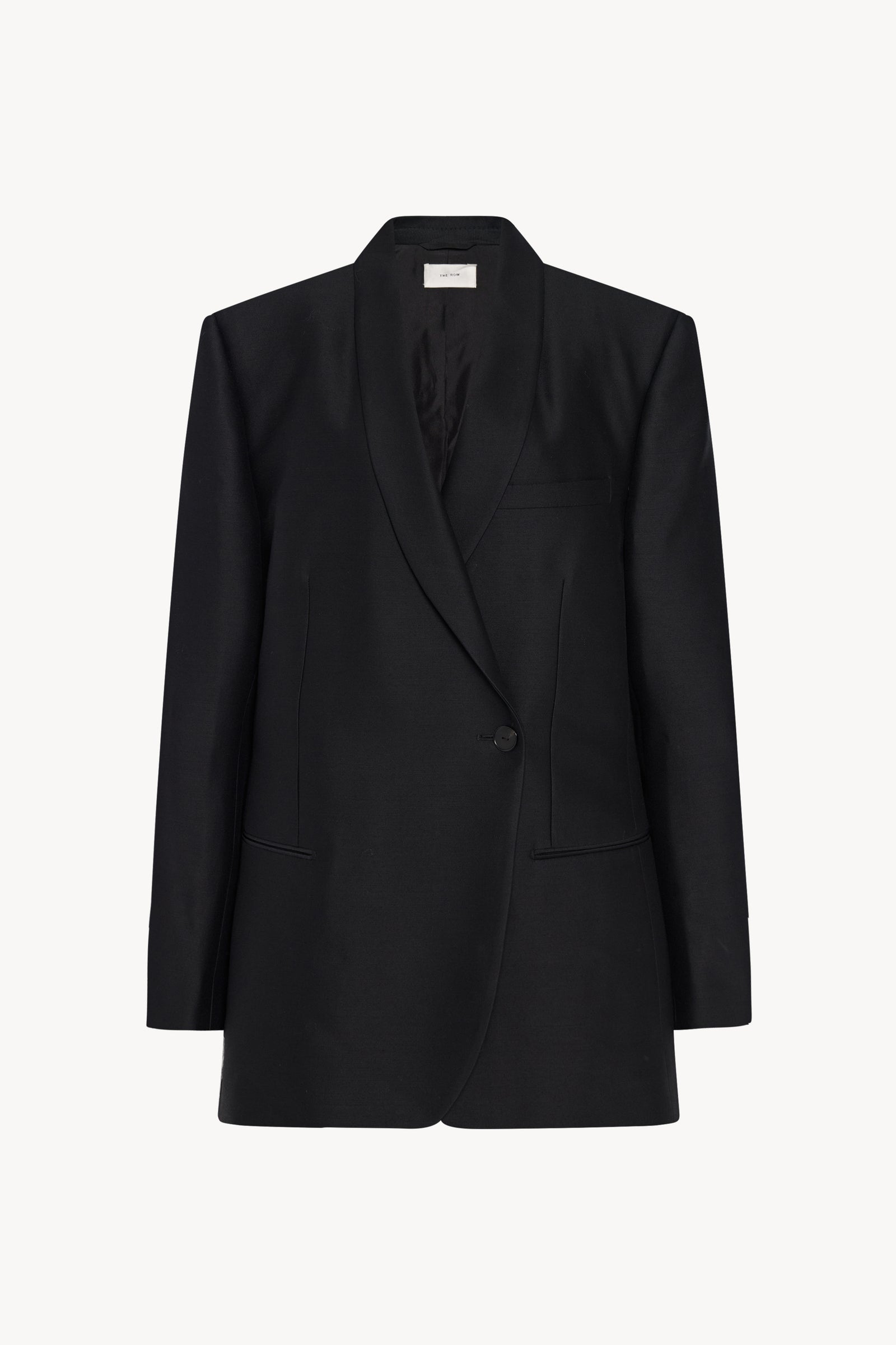 ジャケット THE ROW COSIMA DOUBLE-BREASTED WOOL AND SILK JACKET THE ROW Cosima oversized double-breasted wool and silk-blend