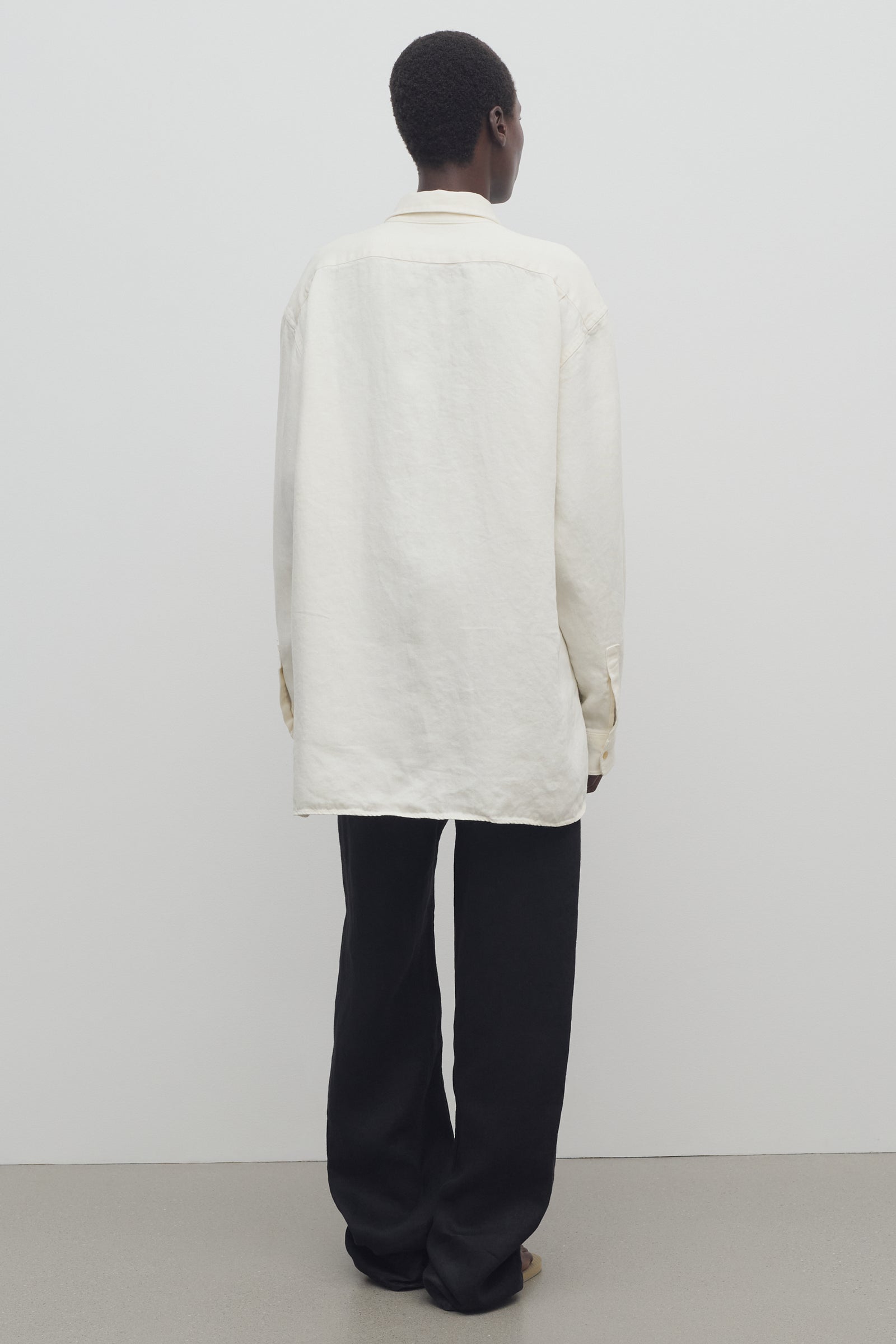 【新season】THEROW Tarley ジーンズ リネンパンツ Tarleyリネン製ジーンズ ブルー – The Row