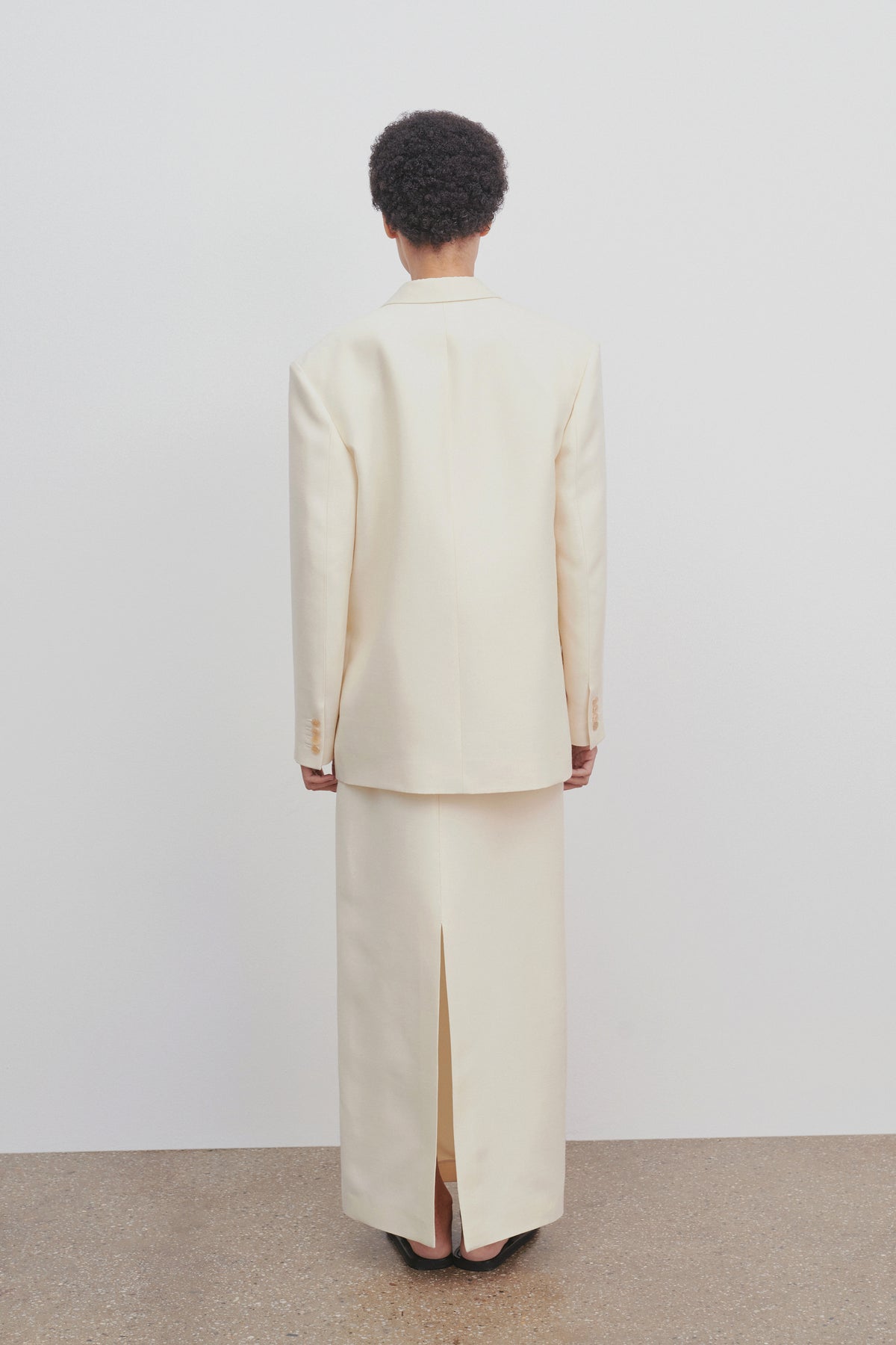 Colt Skirt in Wool and Silk