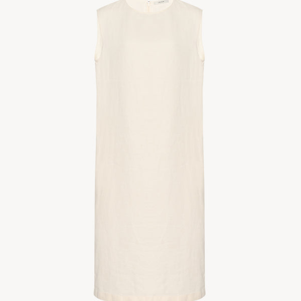 パーティードレス [The Row] Mirnal Dress in Linen Mirnal Dress White in Linen – The Row