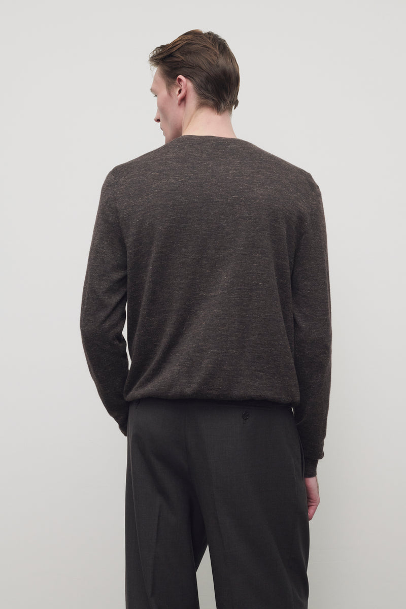 Botero Top in Cashmere, Seta e Lino