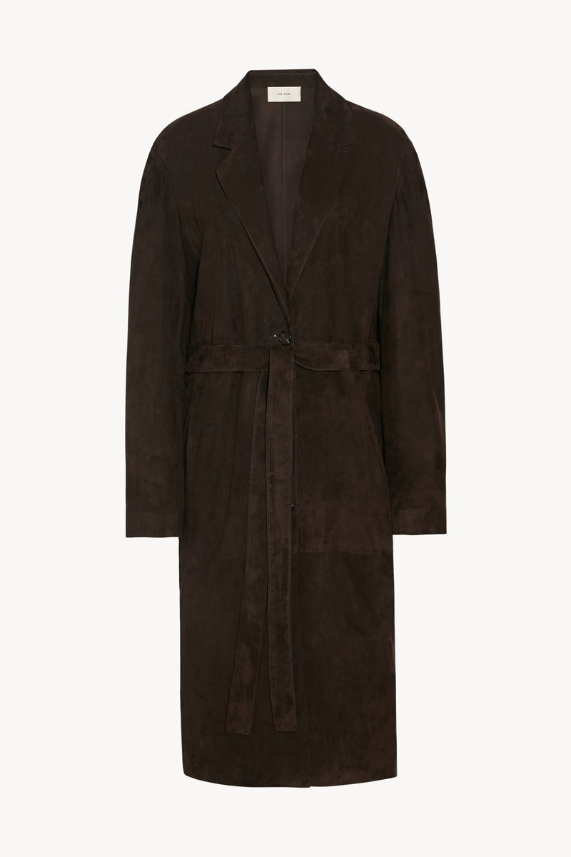 Babilonia Coat in Leather