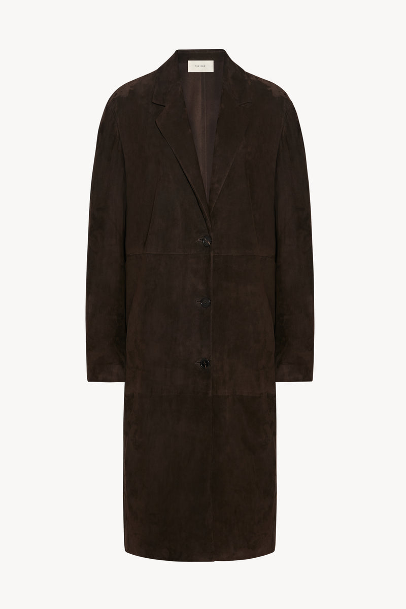 Babilonia Coat in Leather