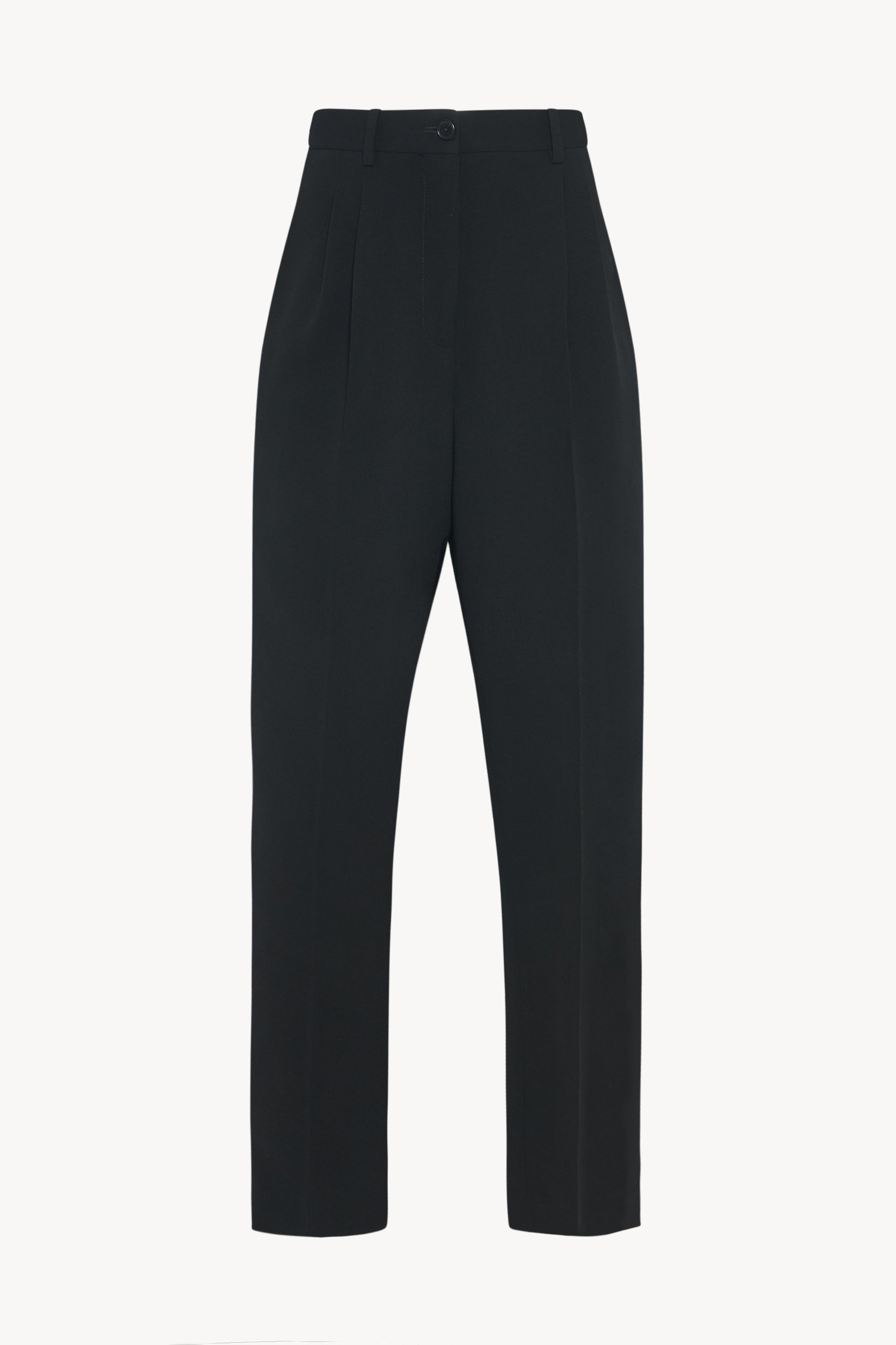 Pantalon THE ROW BORGO - Taille 12, Couleur Hickory, Style Pantalon De Tailleur - Neuf Avec étiquettes