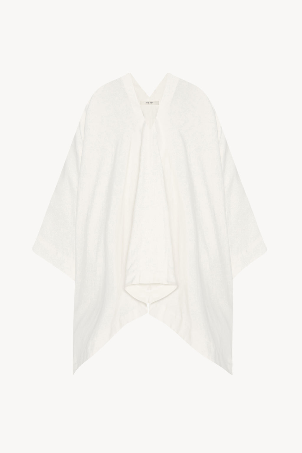 Tシャツ・カットソー [The Row] Cedar Top in Cotton and Silk 8901W3838OWHF_17398e30-cecd-