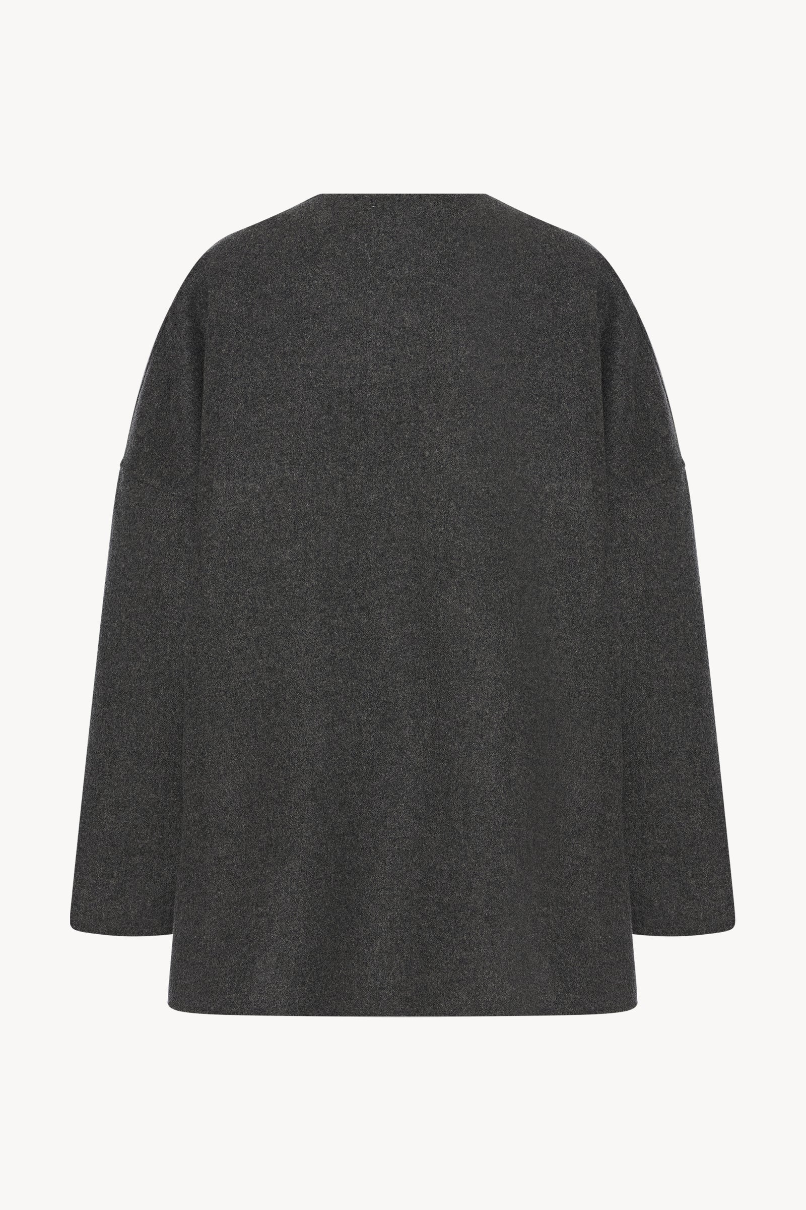 ★ナッキーザロウTHE ROWグレーカシミヤショートコート★ジャケット★ ☆再値下げ未使用品ザロウTHE ROWグレーカシミヤショートコート