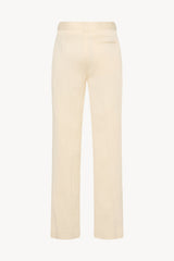 Ian Pantalón de Algodón, Seda y Lino