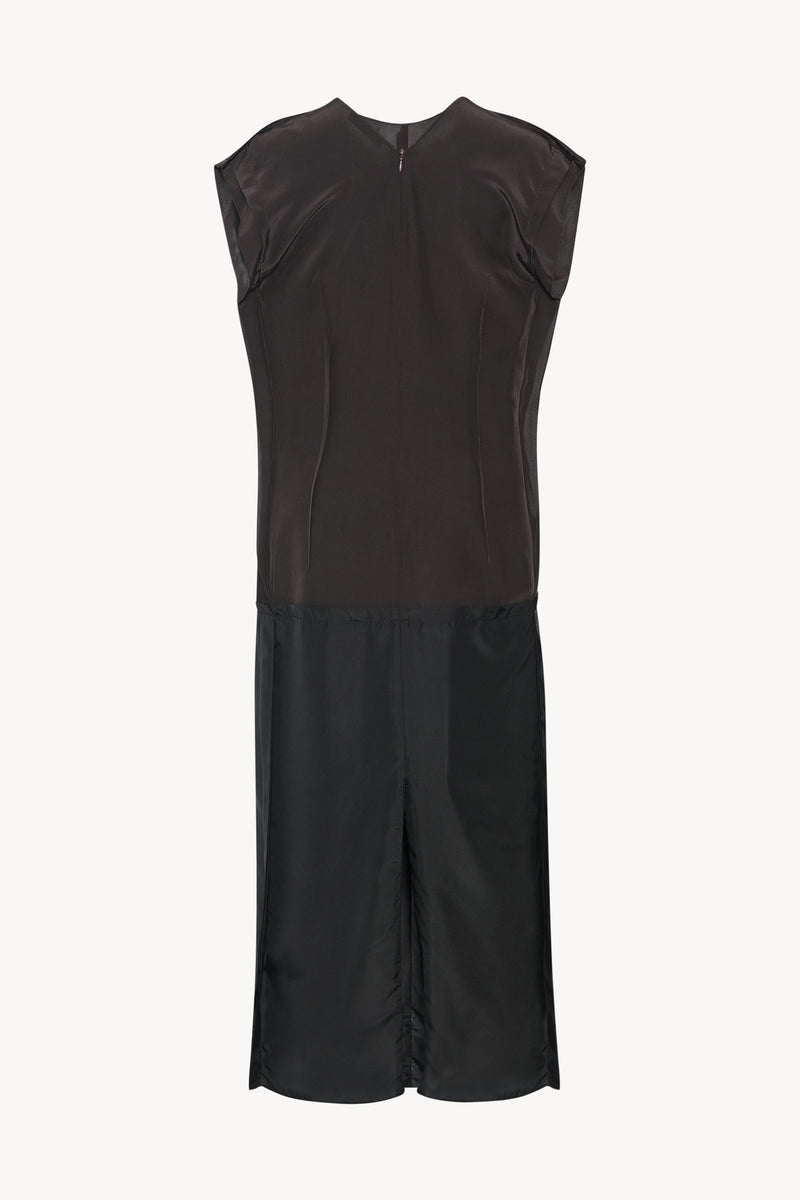 Irena Dress in Viscose and Silk