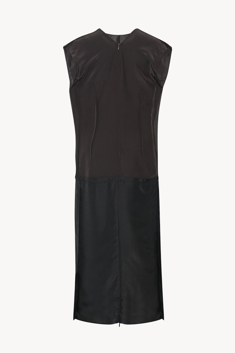 Irena Dress in Viscose and Silk