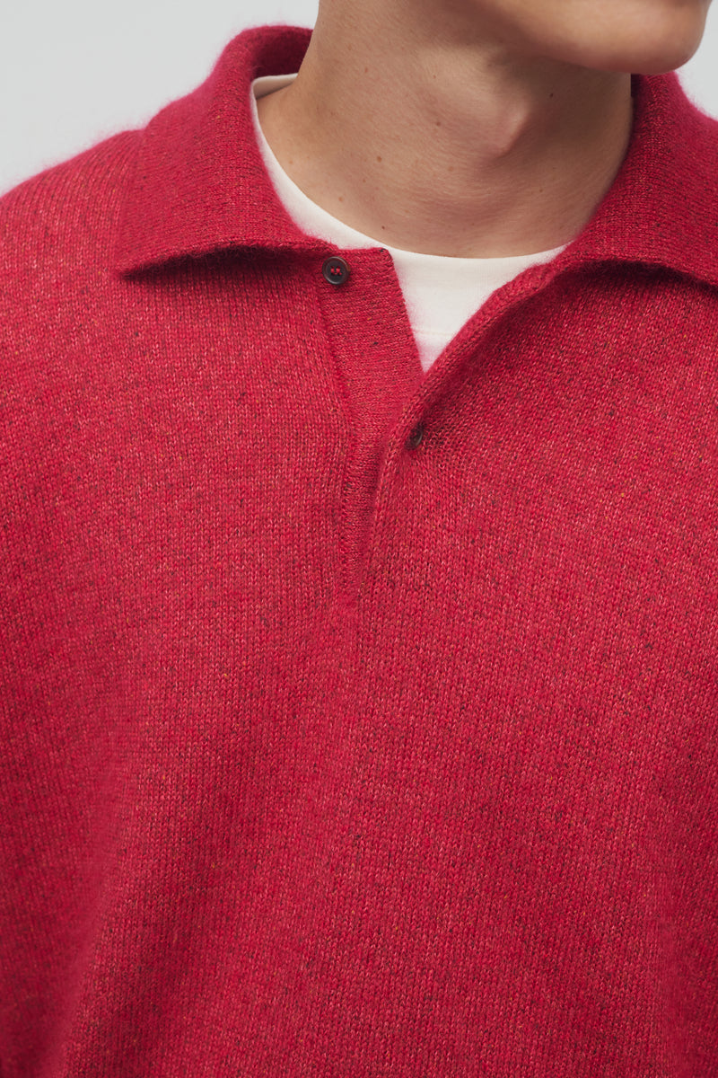 Gere Polo en Soie et Mohair