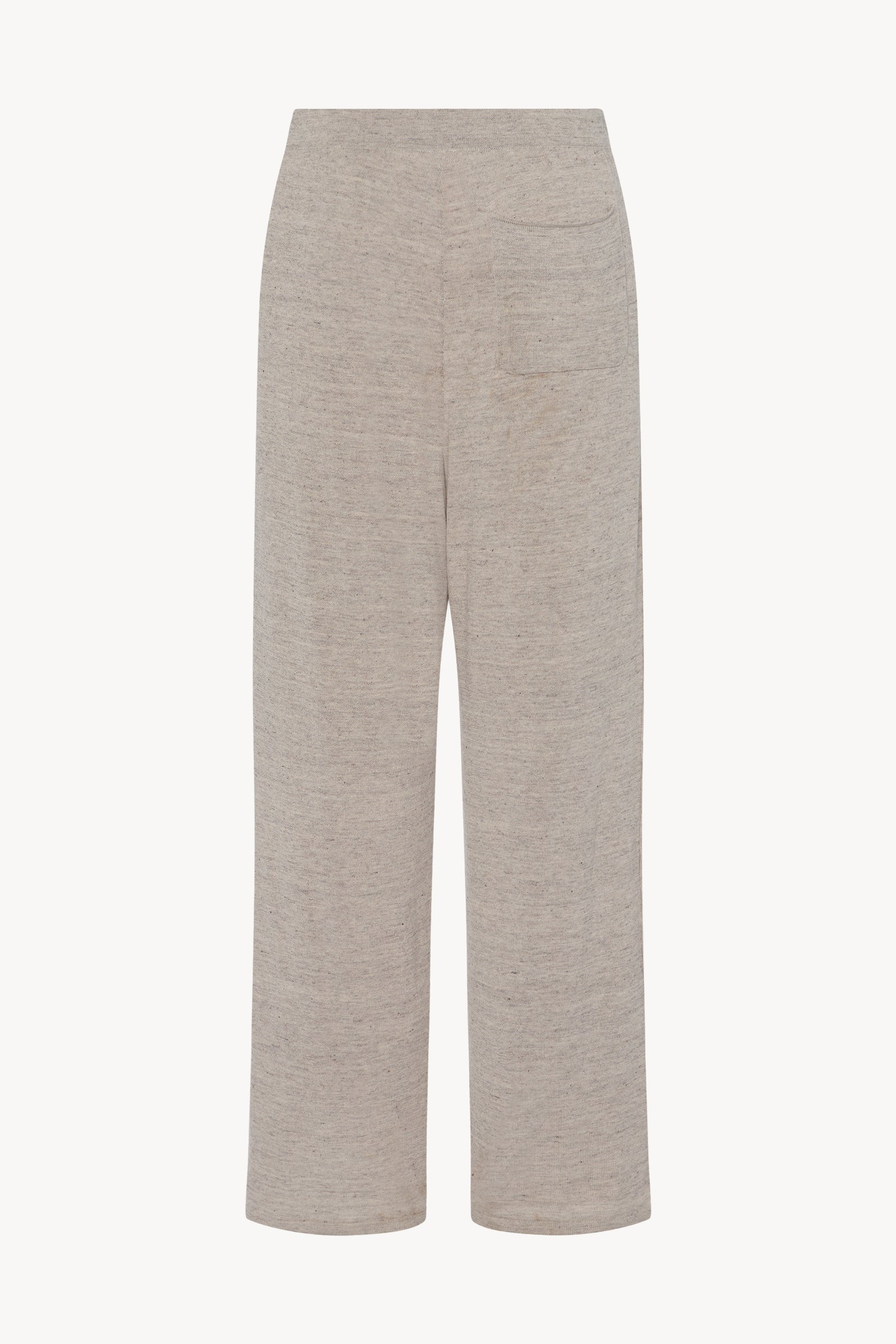【TheRow】Teo コットン カシミヤ パンツ ベージュ Russel コットンとリネン製のパンツ ベージュ – The Row