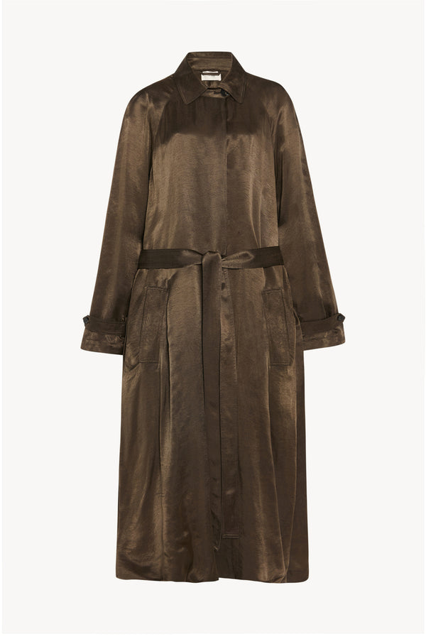 Ryo Coat in Cupro