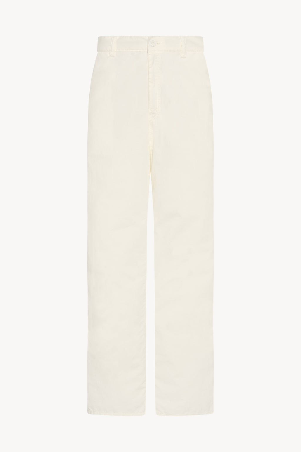 THE ROW ホワイト　コットン　パンツ　美品 Sharka コットンとカシミアのパンツ ホワイト – The Row