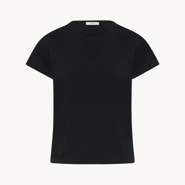 Tシャツ・カットソー THE ROW Cotton T-shirt Black ToryaコットンTシャツ ブラック – The Row