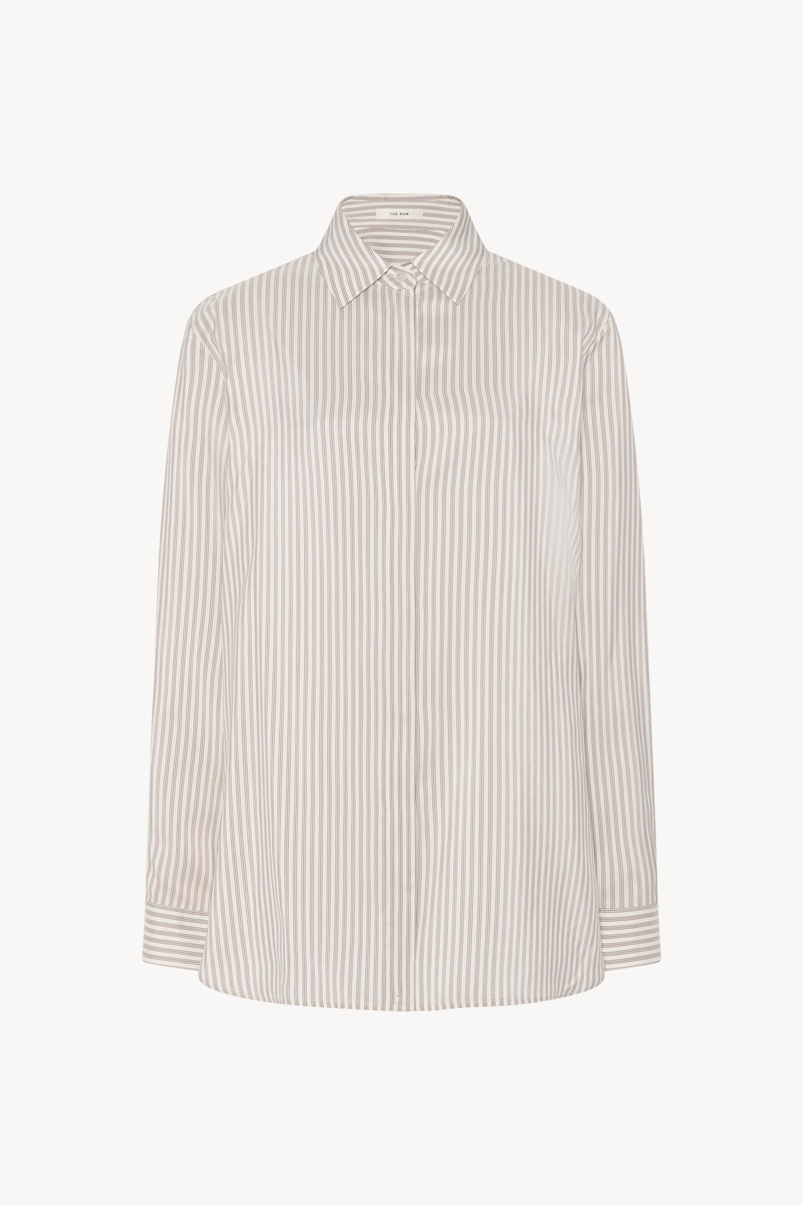 THE ROWパラヴェ ストライプ シルクシャツ THE ROWパラヴェ ストライプ シルクシャツ