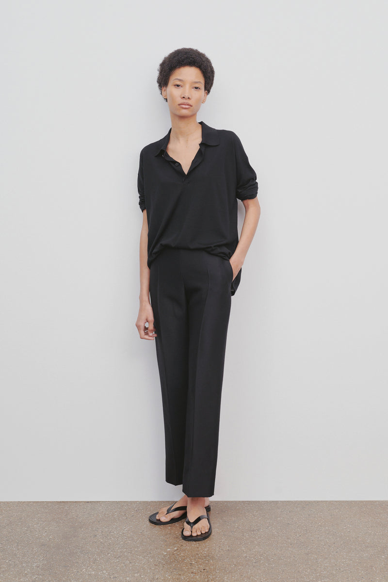 Flame Pant in Wool and Silk